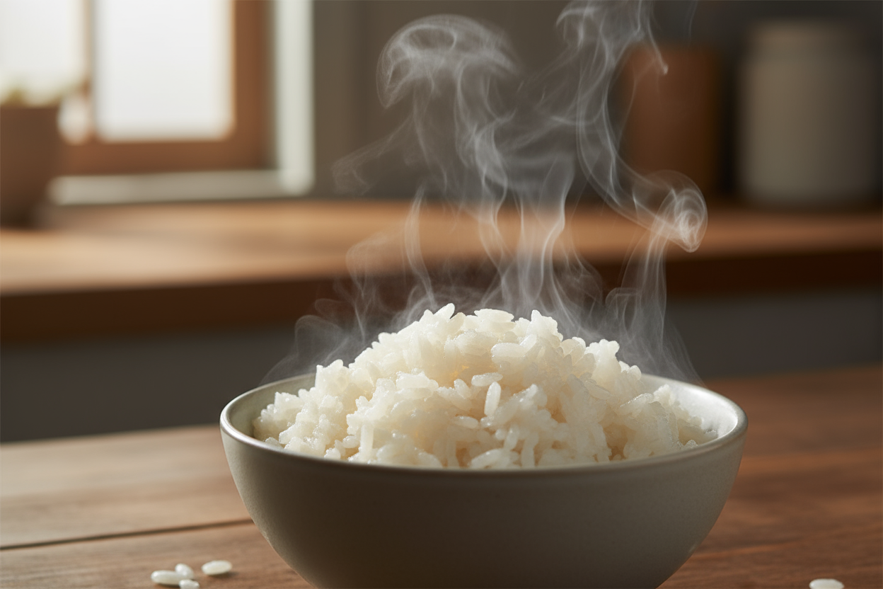 RISO BIANCO CHE FUMA